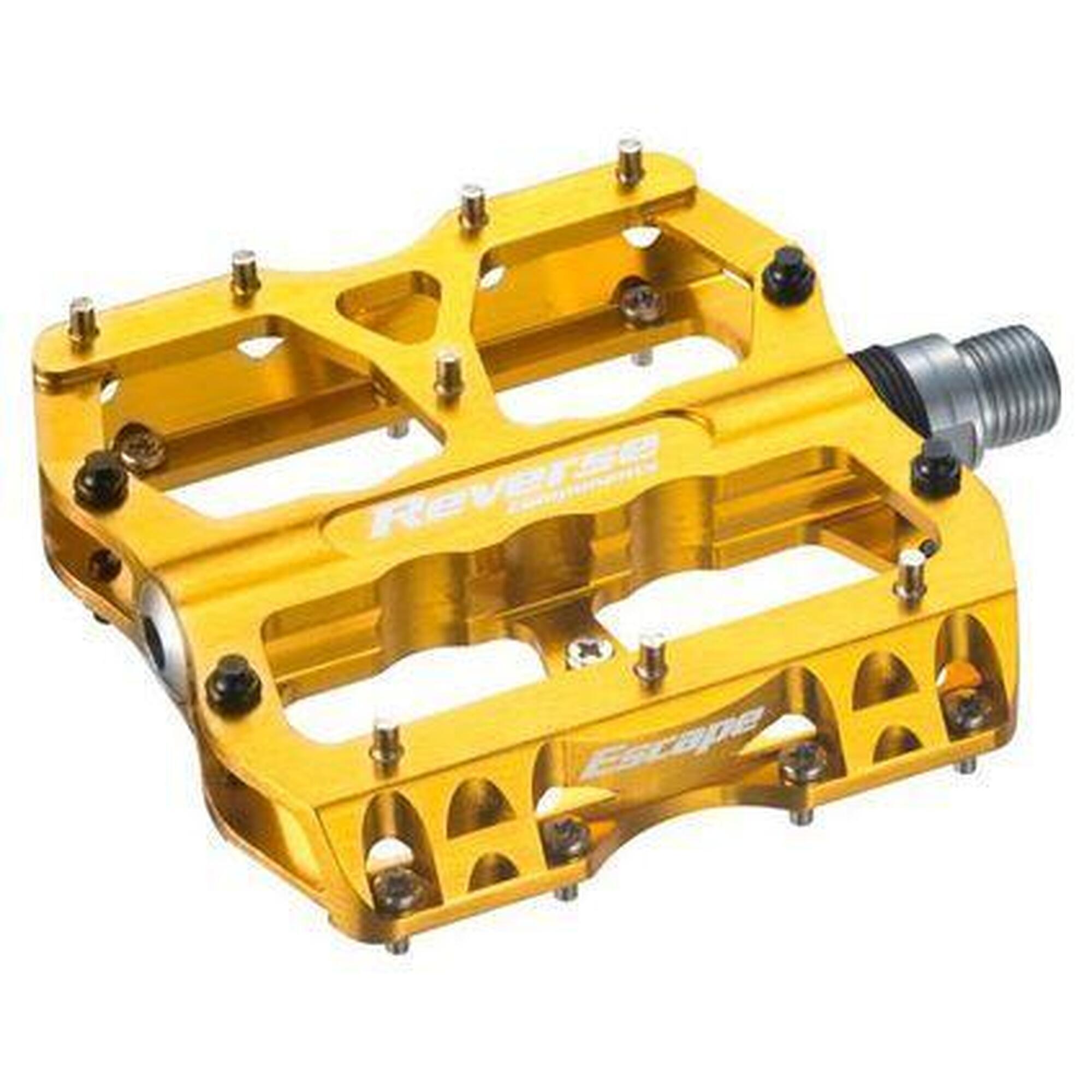 Reverse - Paire De Pédales Reverse Escape Or - Pédale - Jaune - Taille Unique - Decathlon