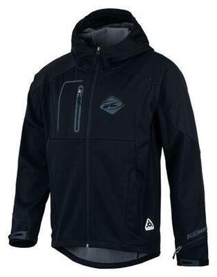Technisch softshell jack kenny mtb zwart