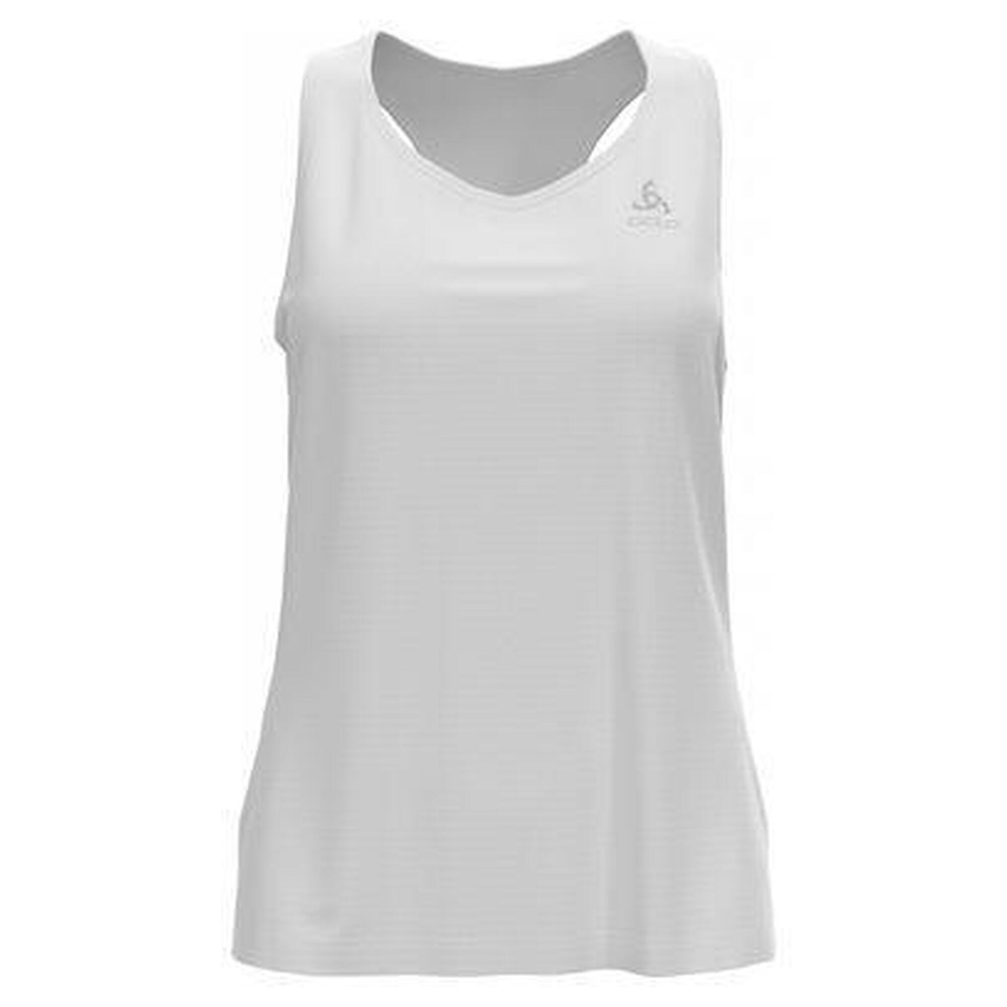 Odlo - Débardeur Odlo Essential Blanc Femme - T-shirt Manches Courtes - Blanc - 42 M/l - Decathlon