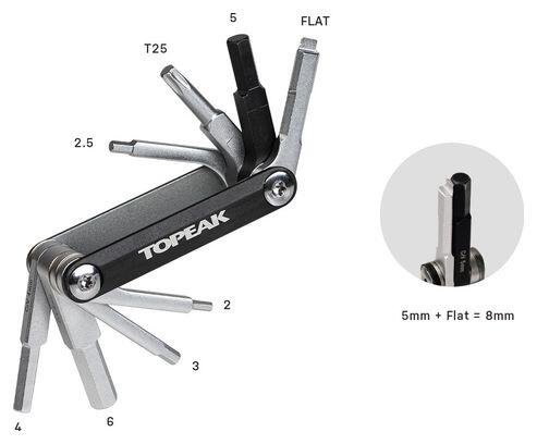 Multitool Topeak TubiMaster RXT Pro 5/7