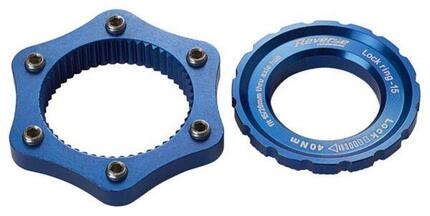 Reverse CenterLock To 6 Holes Adapter Dunkelblau