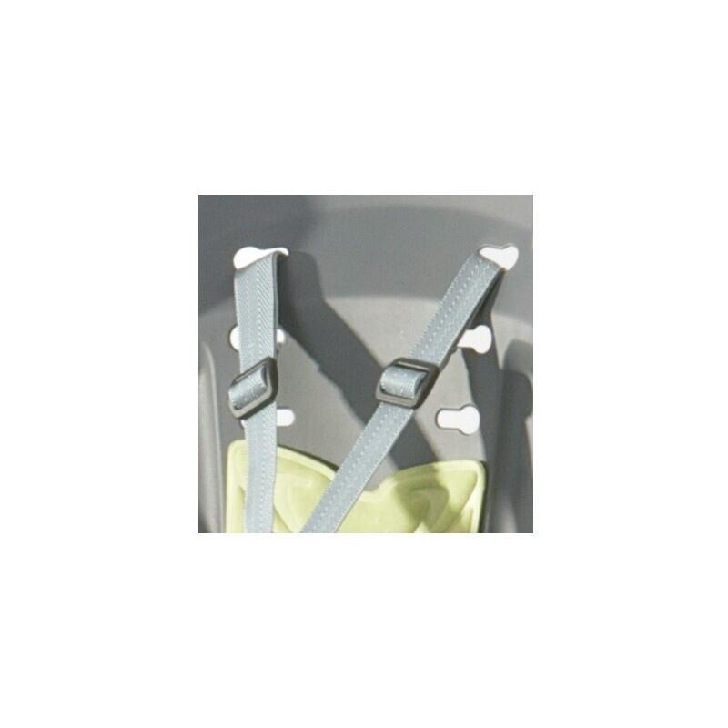 Seggiolino Posteriore POLISPORT BOODIE FF Nero Rosso 3/4