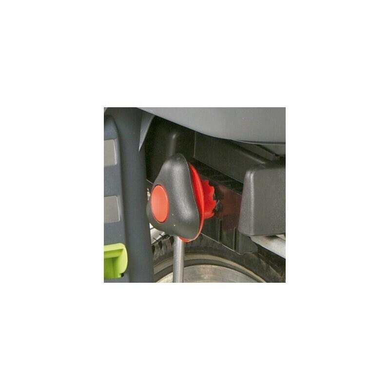 Seggiolino Posteriore POLISPORT BOODIE FF Nero Rosso 2/4