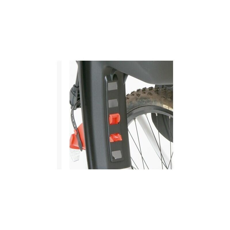 Seggiolino Posteriore POLISPORT BOODIE FF Nero Rosso 4/4
