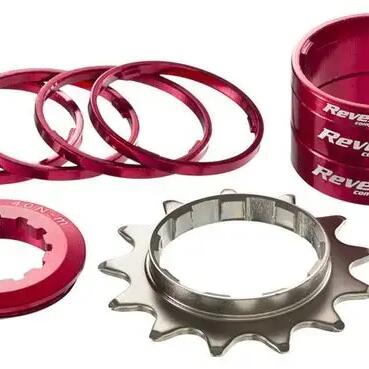 5998 Single-speed conversion kit 13T red