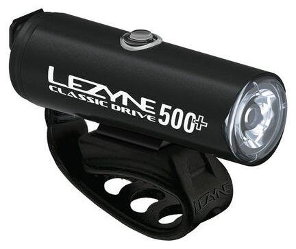 LEZYNE Lezyne Classic Drive 500+ Luce Anteriore Nera.