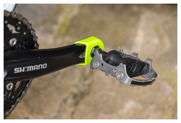 Protège-Manivelle Zefal Crank Armor Jaune Fluo 2/2