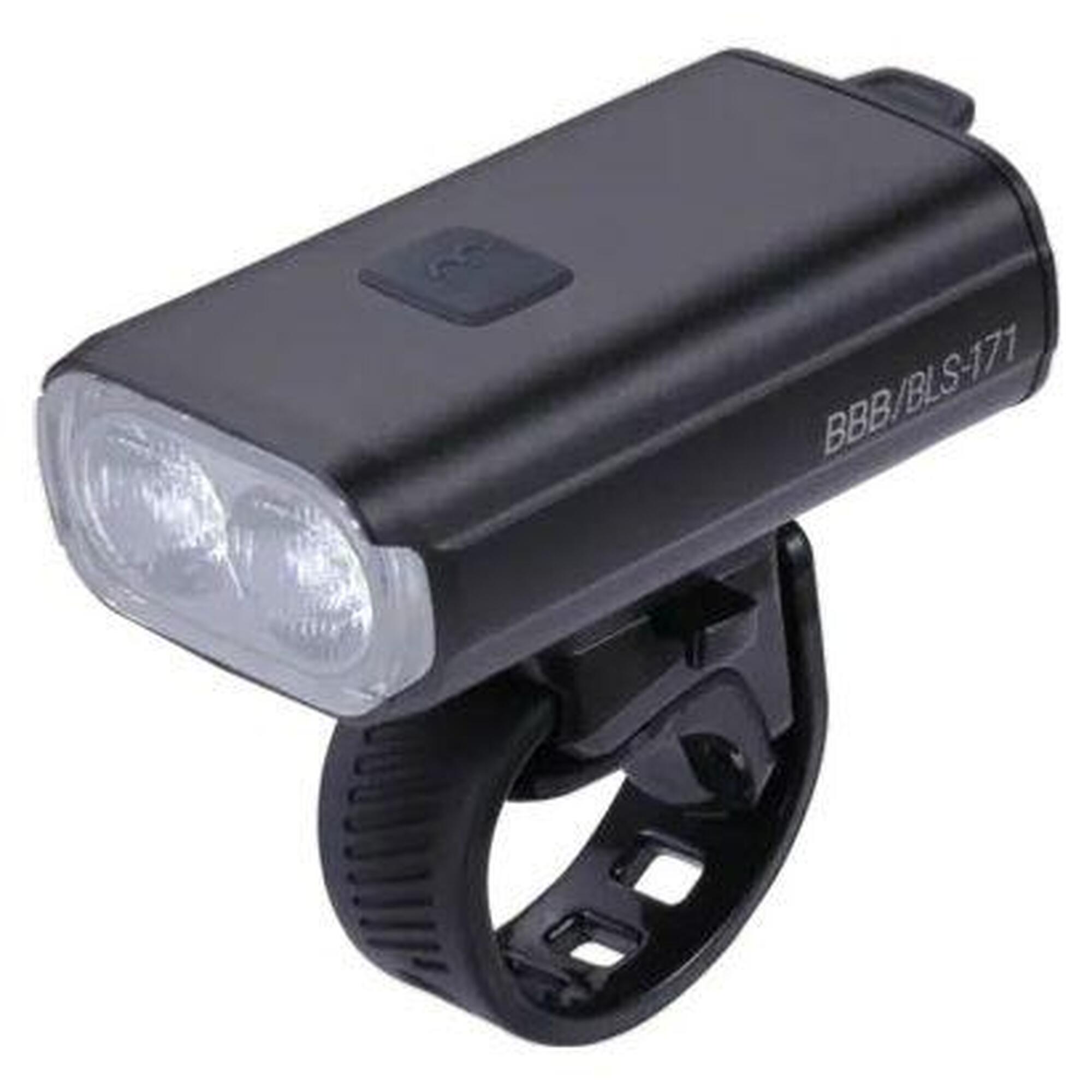 BBB CYCLING Přední cyklistická svítilna Strikeduo 1200