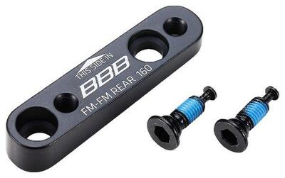 Bbb powermount fm-fm 140-160 mm achterrem adapter