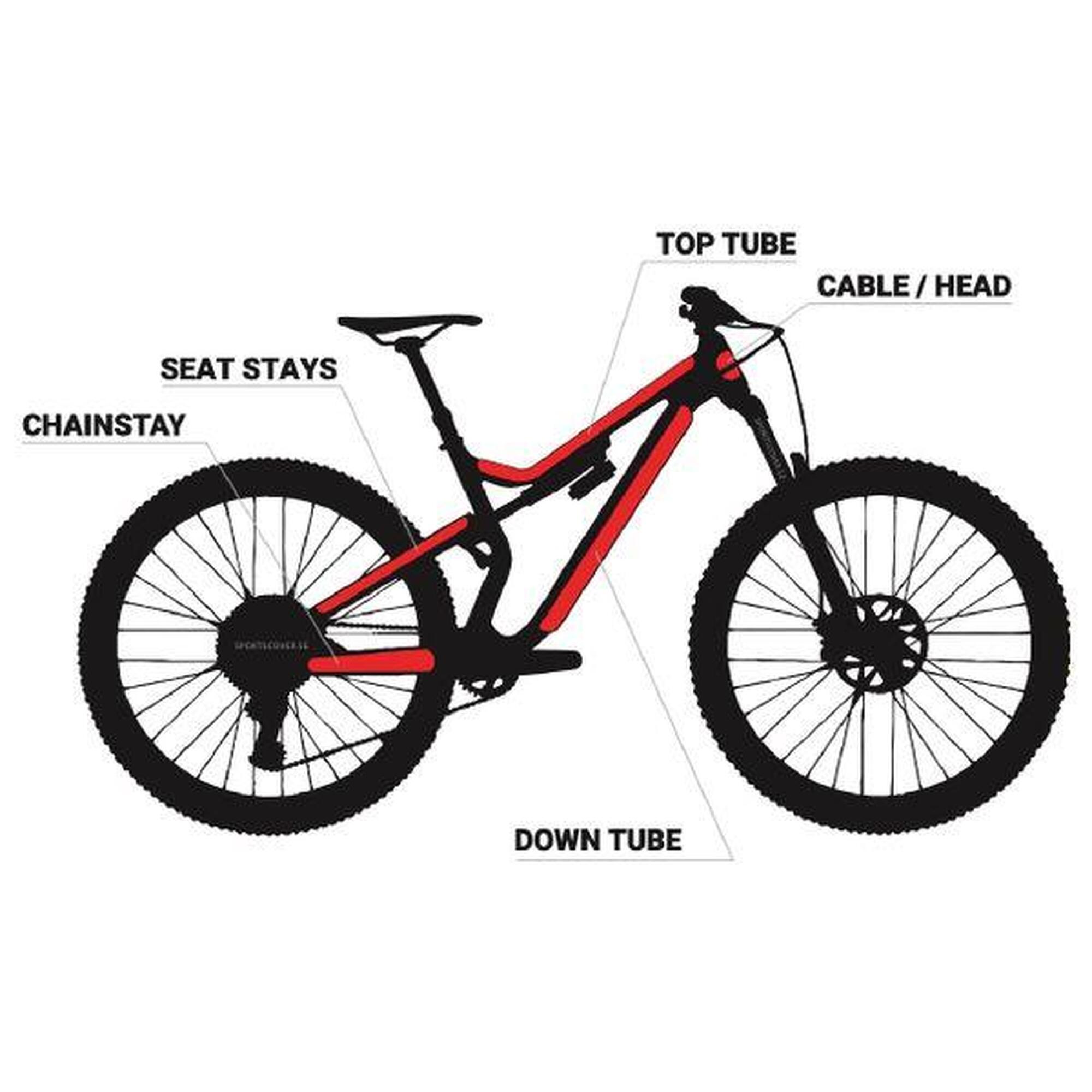 Bikeshield - Kit De Protection Cadre Sportscover Bikeshield Premium Basic Brilliant - Autocollant - Taille Unique - Decathlon