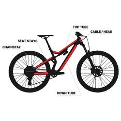 Kit de protection cadre SportsCover BikeShield Premium — brillant