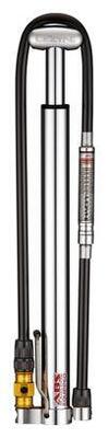 Lezyne micro floor drive hpg voetpomp (max 160 psi / 11 bar) silver