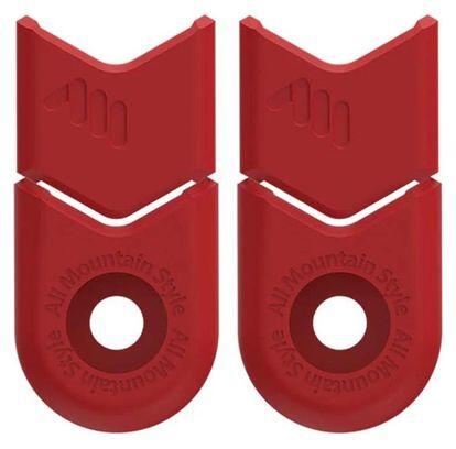 ALL MOUNTAIN STYLE All Mountain Style Crank Defender Crank Protector Red