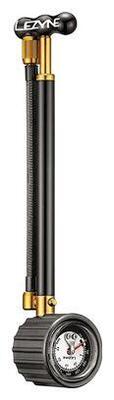Lezyne Shock Drive Dämpferpumpe (Max 400 psi / 27,5 bar) Schwarz