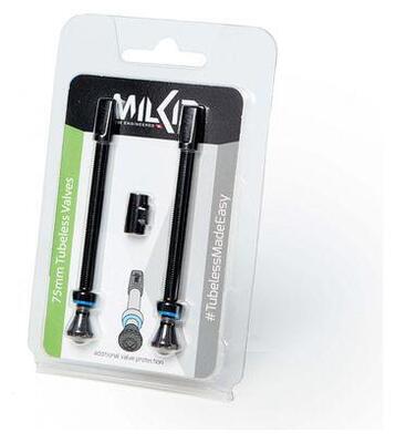 milKit Tubeless-Ventile 75 mm (2er-Set)