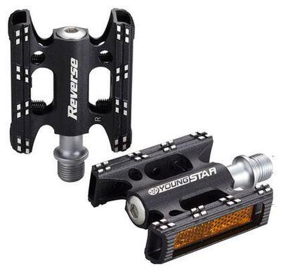 Paar Reverse Youngstar Schwarze Paddel