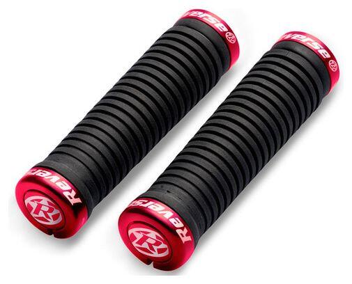 Reverse Grips Taper 34 bis 30mm Schwarz / Rot