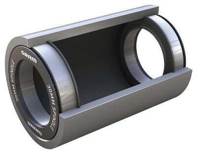 Bb30 team mtb trapas - 68/73mm behuizingsbreedte