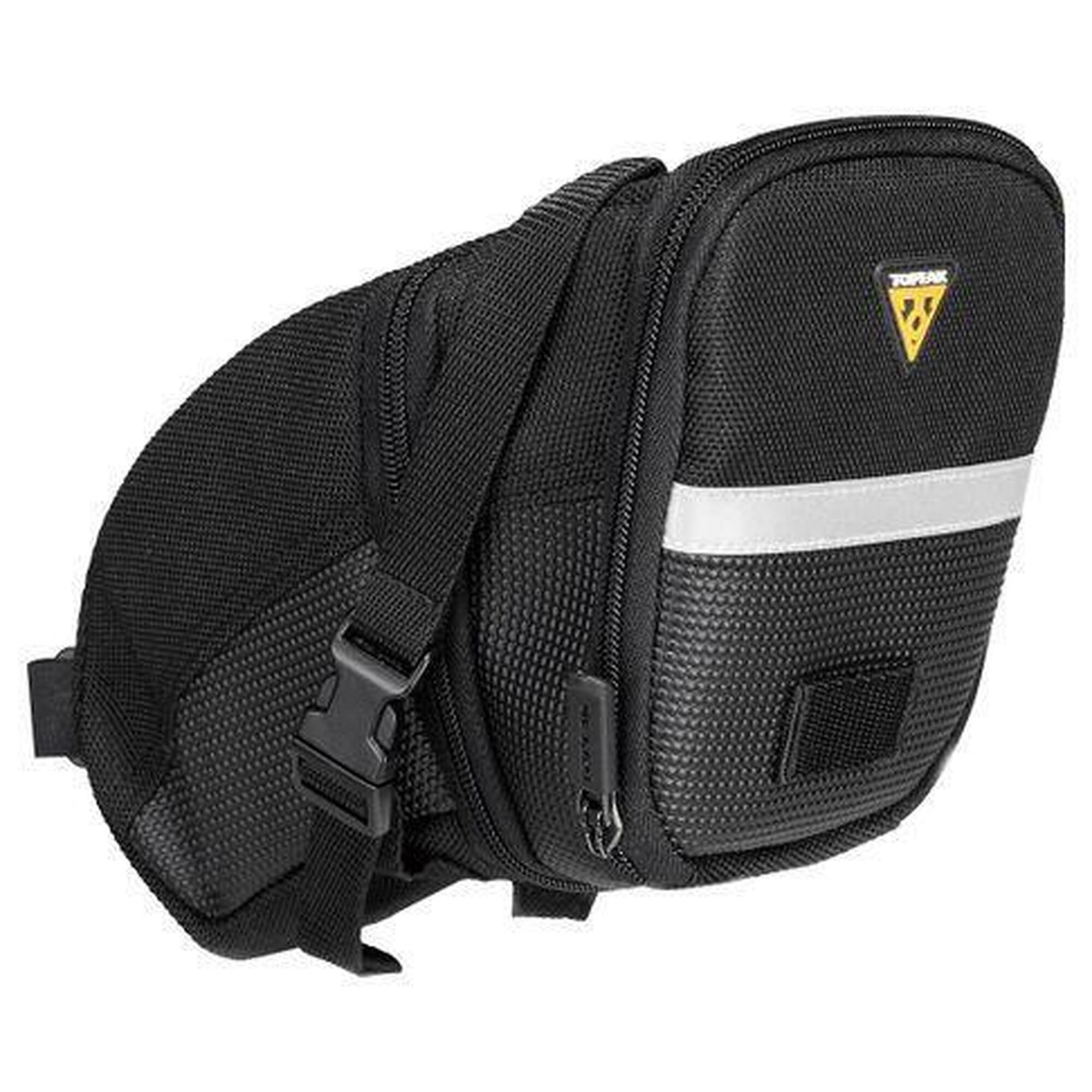 Topeak - Sacoche De Selle Topeak Aero Wedge Pack Large 1.97l Noir - Sacoche Selle Vélo - Noir - 1,5 L - Decathlon