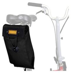 Sacoche de Selle pour Vélo Pliant Restrap City Saddle Bag Small Noir