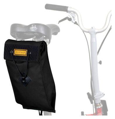 Sacoche de Selle pour Vélo Pliant Restrap City Saddle Bag Small Noir