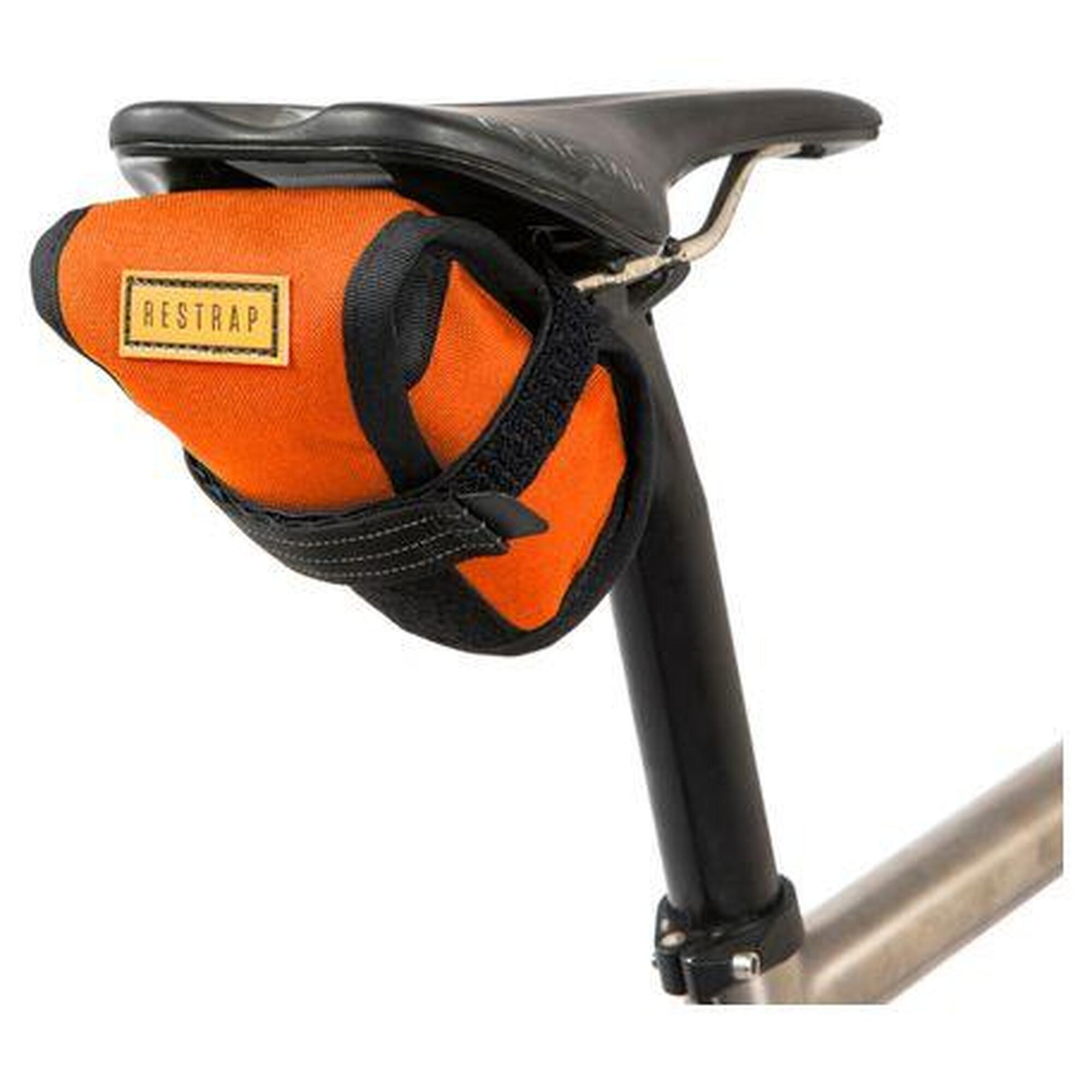 Restrap - Sacoche De Selle Restrap Tool Pouch 0.6l Orange - Sacoche Selle Vélo - Orange - Decathlon