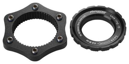 Reverse Center Lock Adapter Schwarz