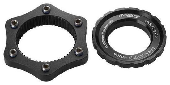 Reverse Center Lock Adapter Schwarz