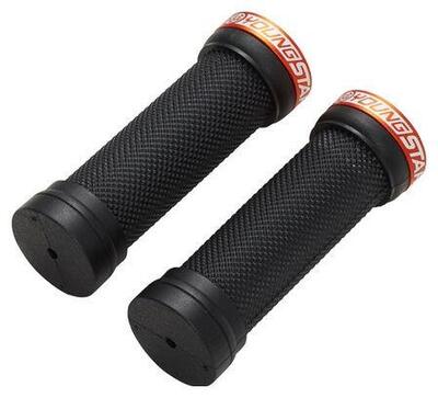 Griff Reverse Youngstar Single Lock-On Schwarz / Orange