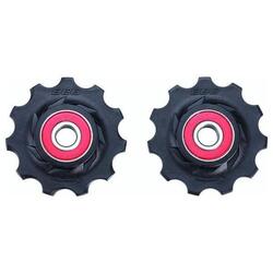 Galets Roulements Céramique BBB RollerBoys 11 Dents Noir