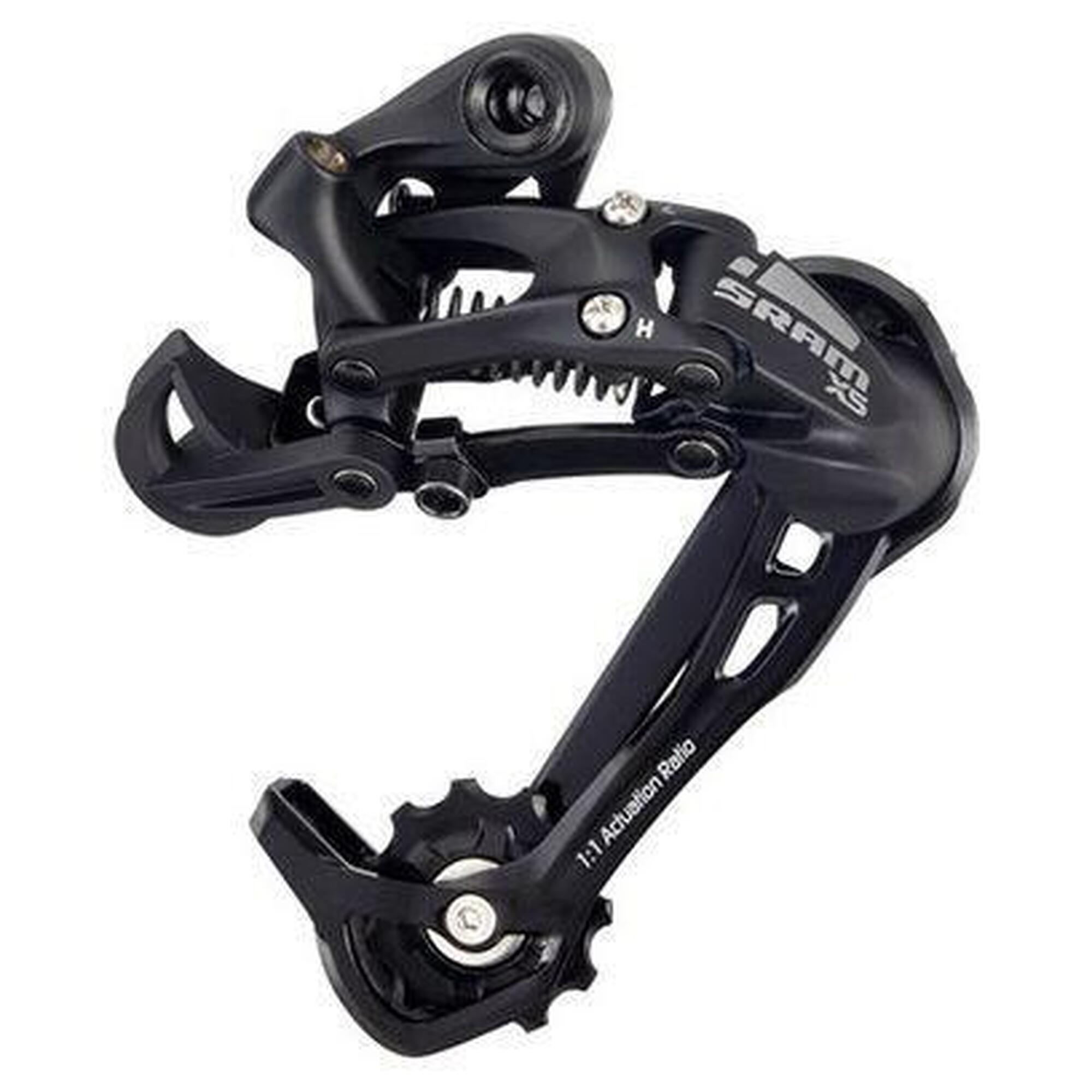 Sram - Dérailleur Arrière Sram X5 9v Chape Longue Noir - Dérailleur - Noir - No Size - Decathlon