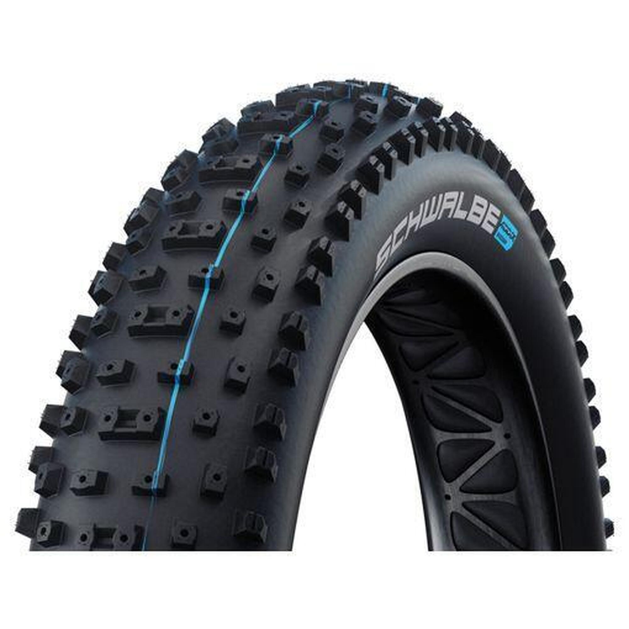 Schwalbe - Pneu Fatbike Schwalbe Al Mighty 26'' Tubeless Ready Souple Addix Speedgrip Super - Pneu - Noir - Decathlon