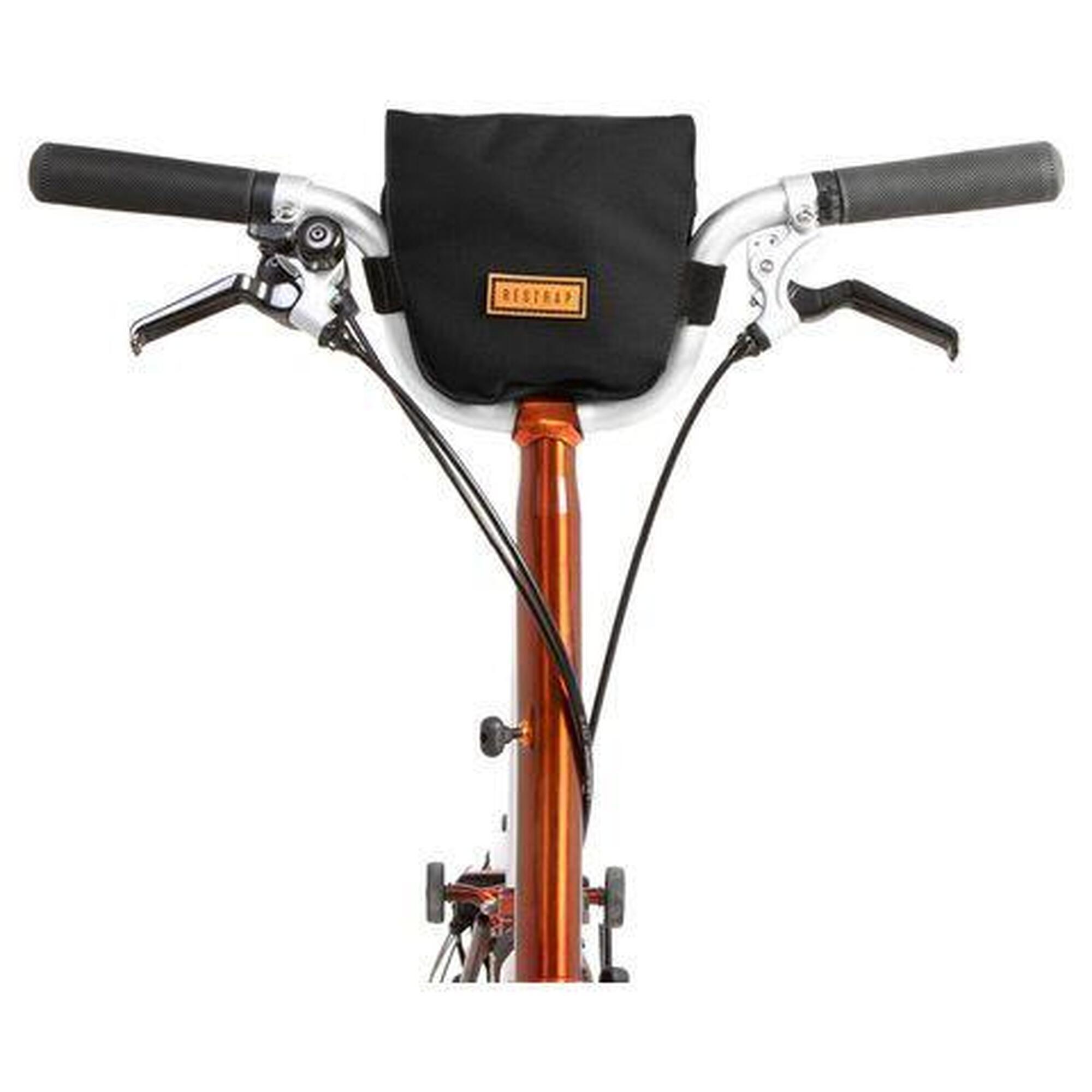 Restrap - Sacoche De Cintre Restrap City Bar Noir - Sacoche De Guidon - Noir - 1 L - Decathlon
