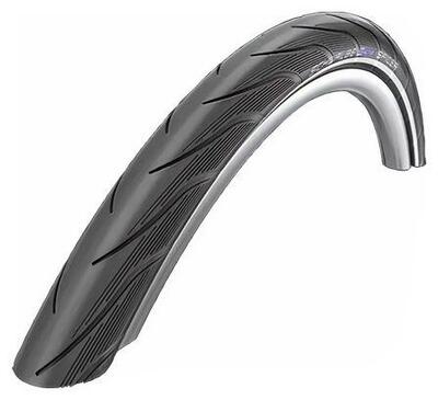 Buitenband spijsr plus 28 x 1.50" / 40-622 - zwart met reflectie