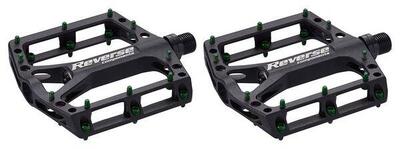 Reverse black one pedals black / dark green