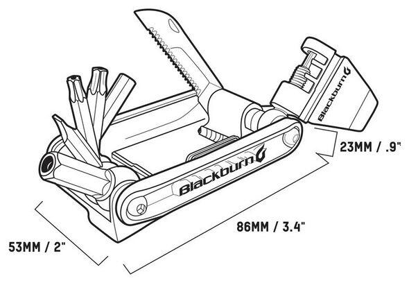 Multi-Outils Blackburn Wayside 19 Fonctions 7/7