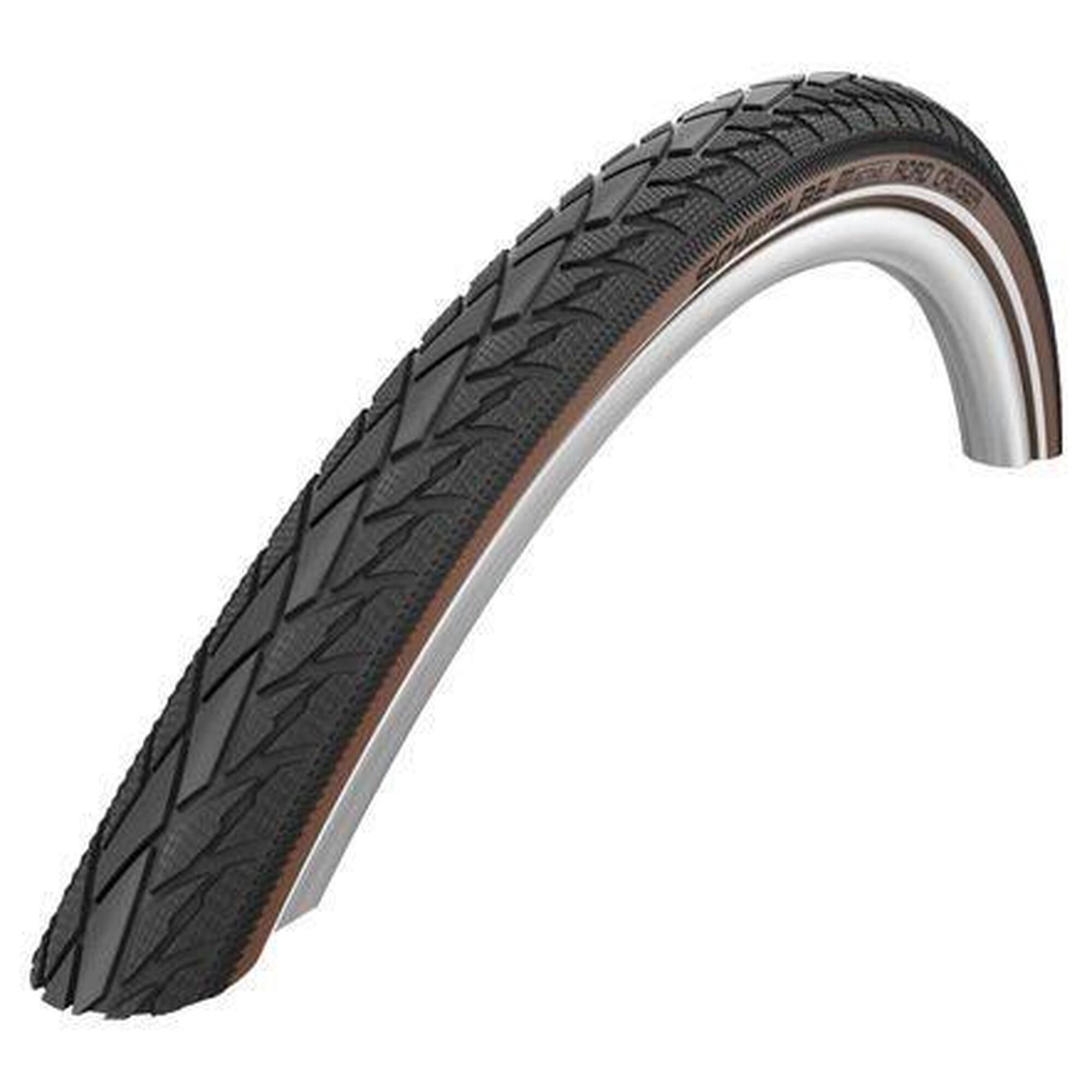 Opona Road Cruiser 28 X 1,75 Czarny/Brązowy Odblaskowy