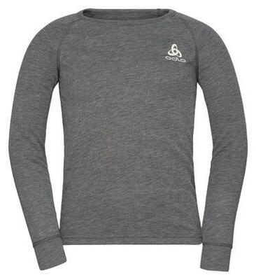 Odlo active warm eco kids long sleeve jersey grijs