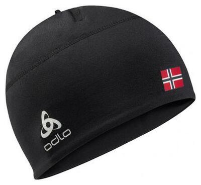 Odlo polyknit warme eco fan norway beanie zwart unisex