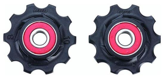 Galets Roulements Céramique BBB RollerBoys 10 Dents Noir