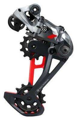 Sram x01 eagle 12 speed achterderailleur (max 52 tanden) rood
