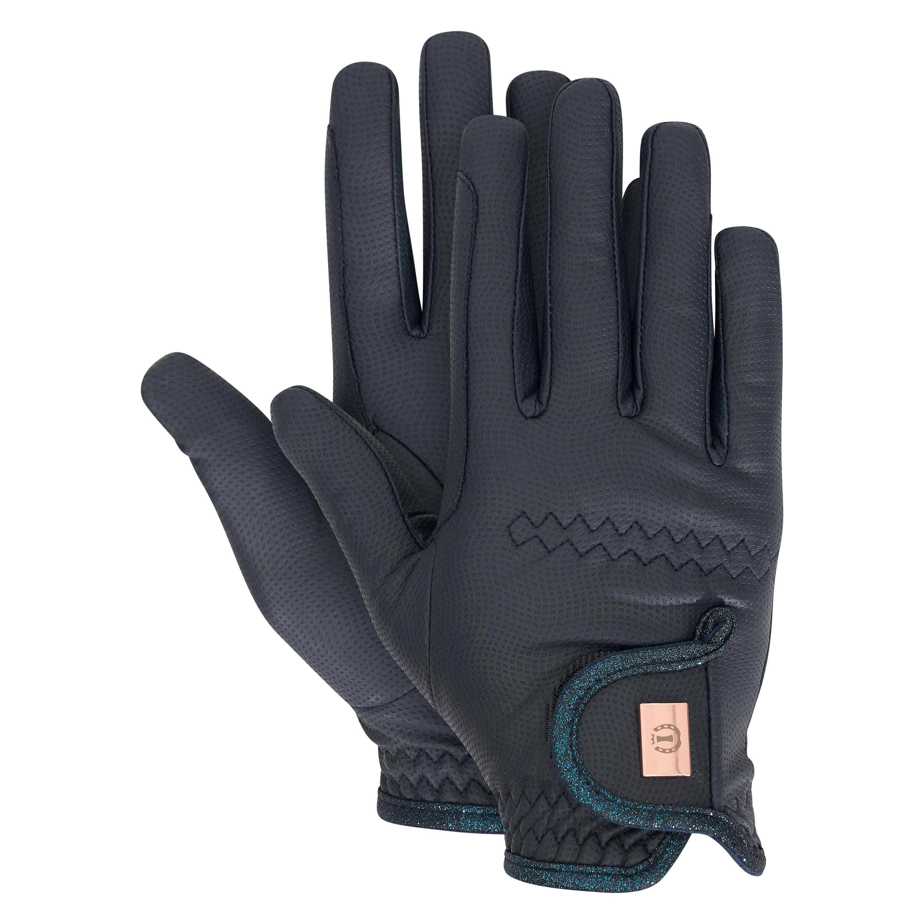 Gants d'équitation Imperial Lady Dazzle - Noir 4/5