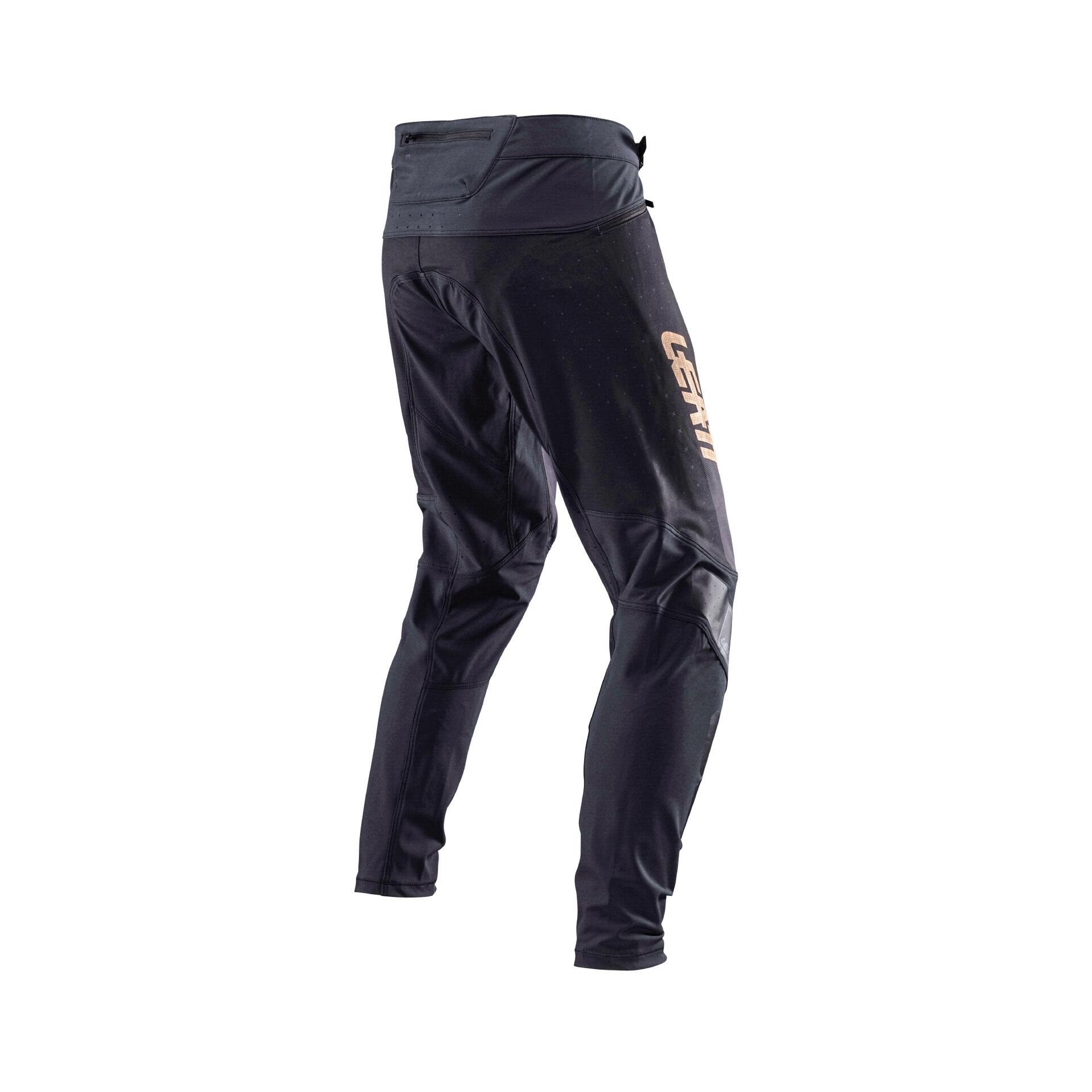 Pantalon VTT Junior Gravity 4.0 Stretch et confortable Noir 6/7
