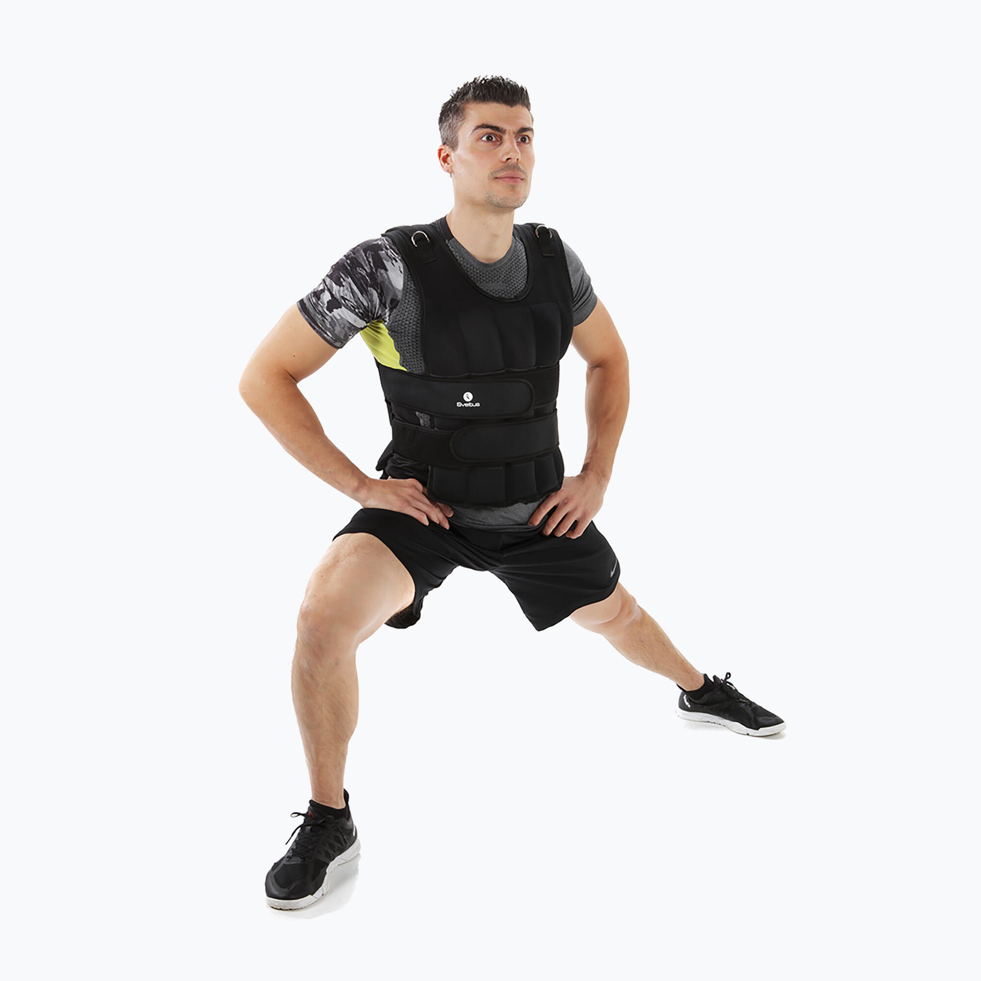 Gilet lesté 10 kg avec lests amovibles - Sveltus 5/7