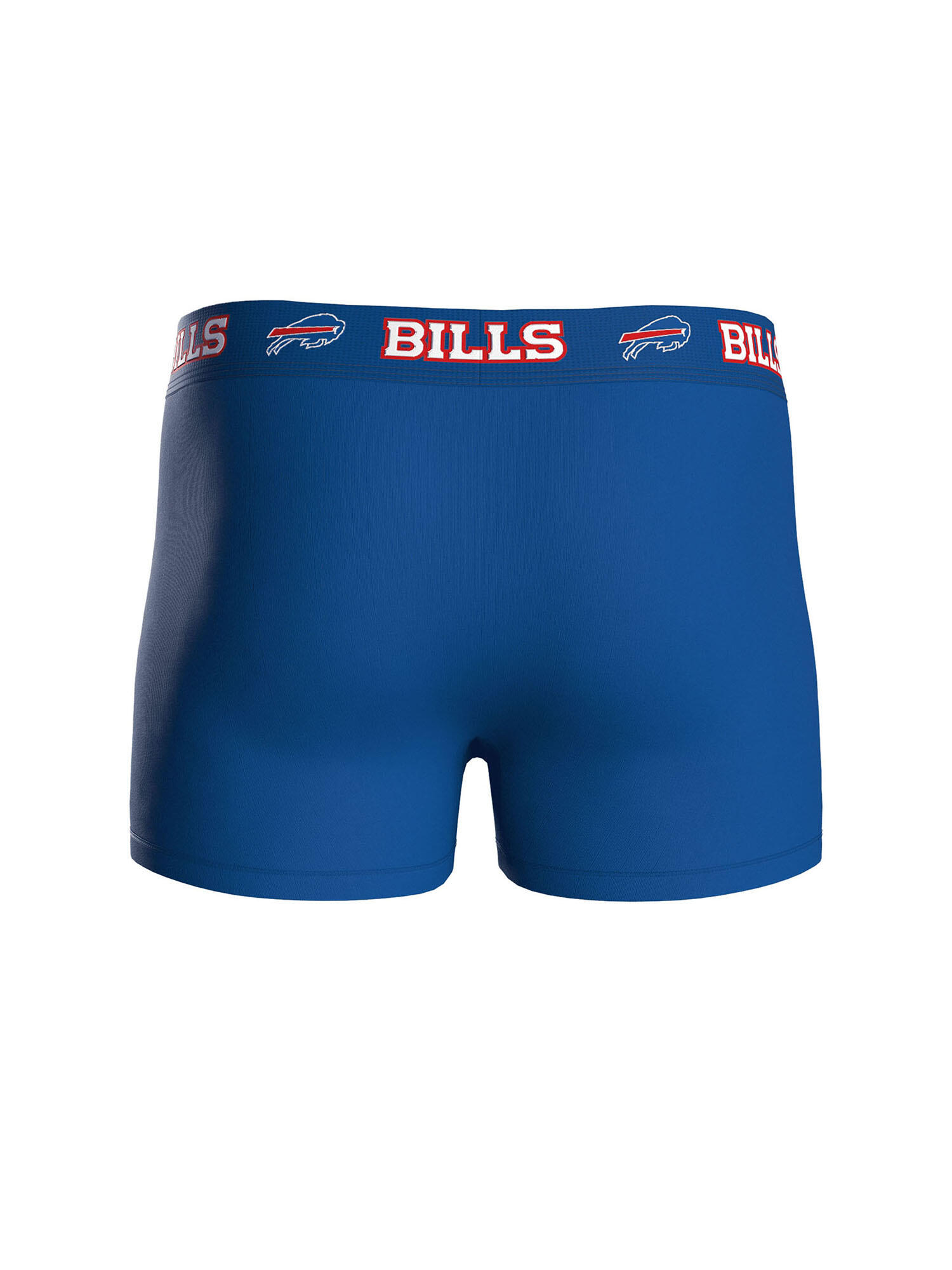 NFL Buffalo Bills 3-Pack 95% Cotton | Blue/Red/Grey Size M 4/7