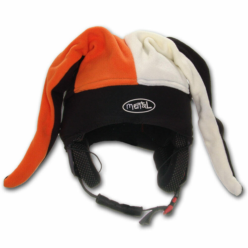 Jester Ski and Skate Helmet Cover-Orange/Black/Vanilla