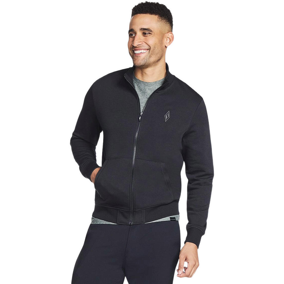 Skechers - Veste Skechers Go Walk Everywhere Jacket, Noir, Hommes - Gilet Manches Longues - Noir - Decathlon