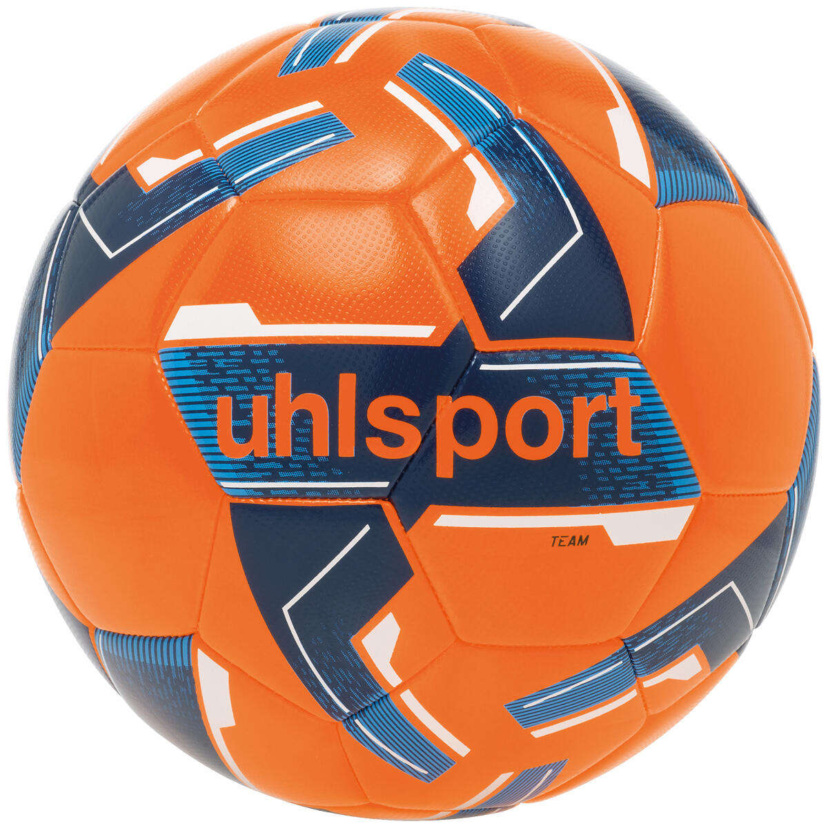 Uhlsport - Football Team Uhlsport - Ballon De Foot - Blanc|bleu|orange - 5 - Decathlon