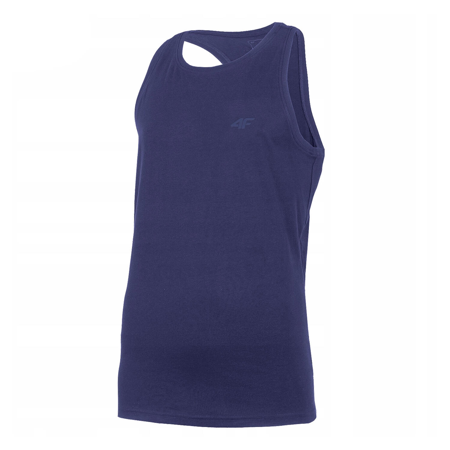 4F Mens Plain Regular Tank Top