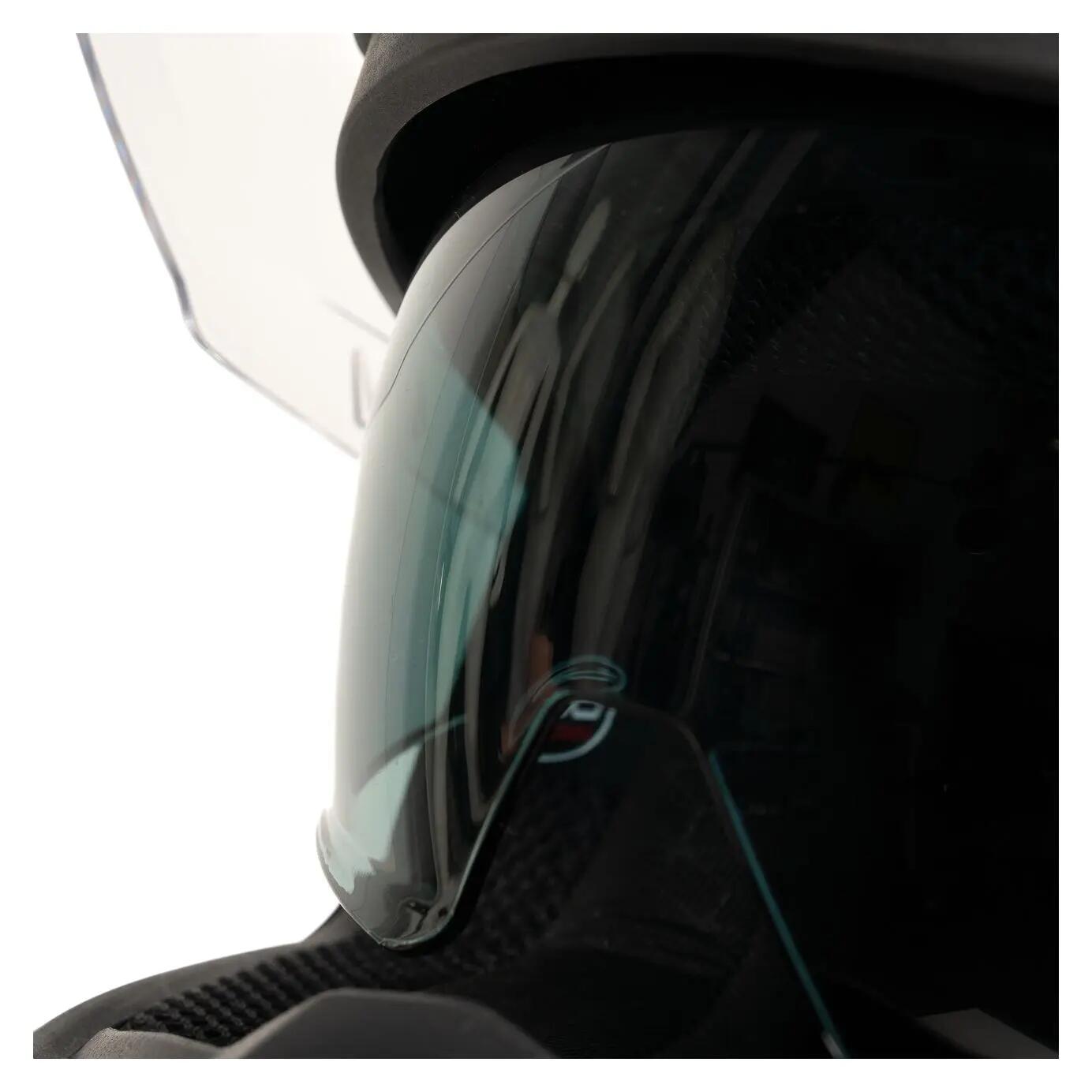 Casque intégral HYPERION TECH Black/Grey/Red | ECE 22.06 5/7